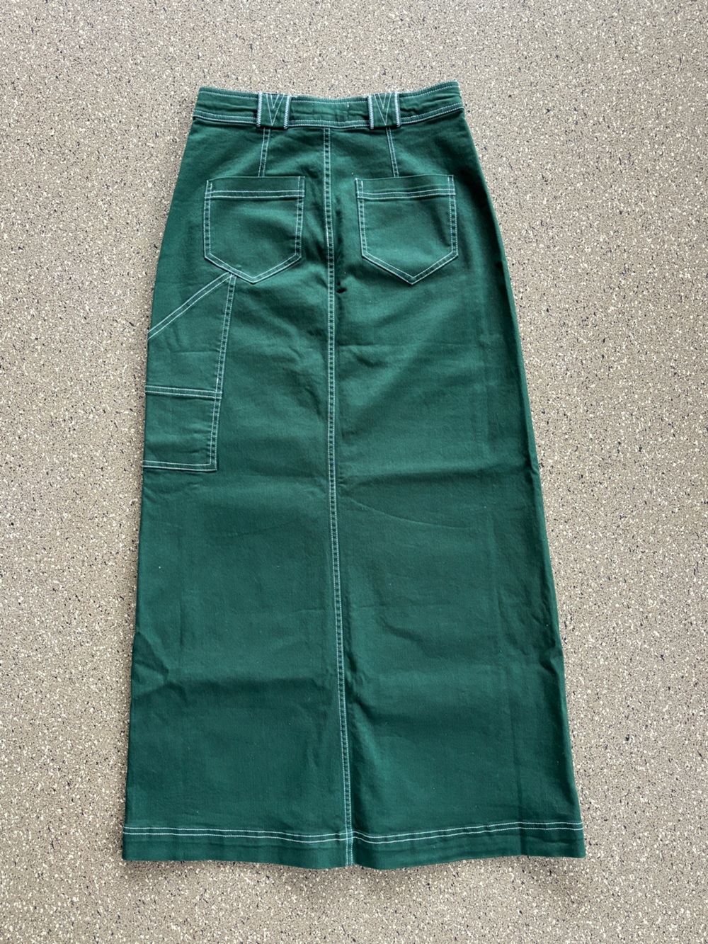 Pilcro Forest Green Cargo Skirt - Picture 4 of 5